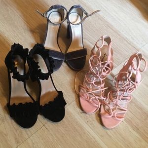 NWT set of heels